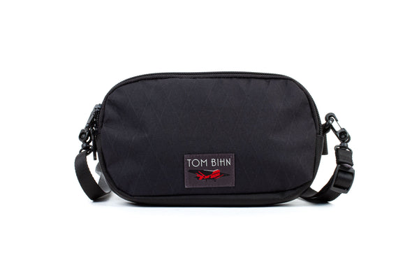 The Bantam in Black X-Pac® with shoulder strap